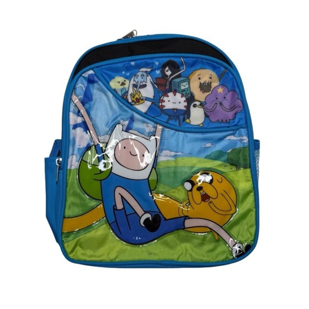 Adventure Time x Cartoon Network Finn Jake kids kindergarten school backpack 12"